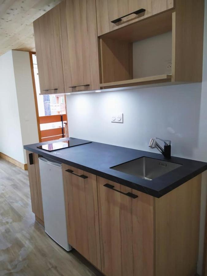 Charming Studio With Balcony Macot-la-Plagne Buitenkant foto